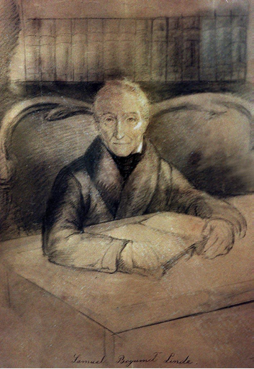 portret Samuela Bogumiła Linde